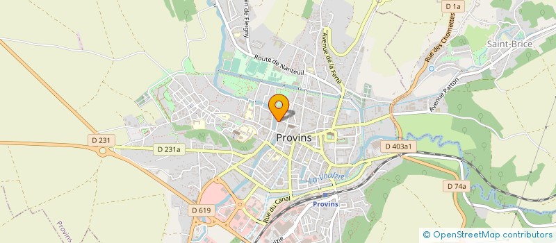 localisation de l'entreprise STUDIO BY JOHANA  PROVINS