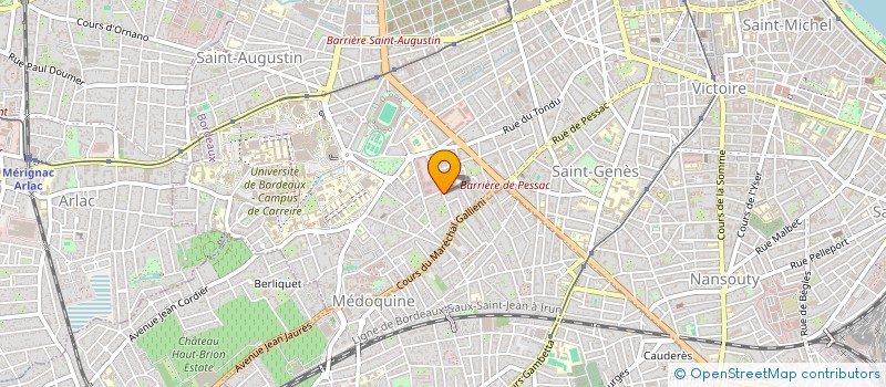 localisation de l'entreprise STUDIO C  BORDEAUX