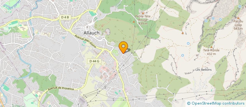 localisation de l'entreprise STUDIO CAD à ALLAUCH