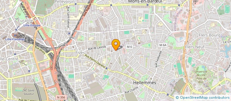 localisation de l'entreprise STUDIO CAILLOU à LILLE