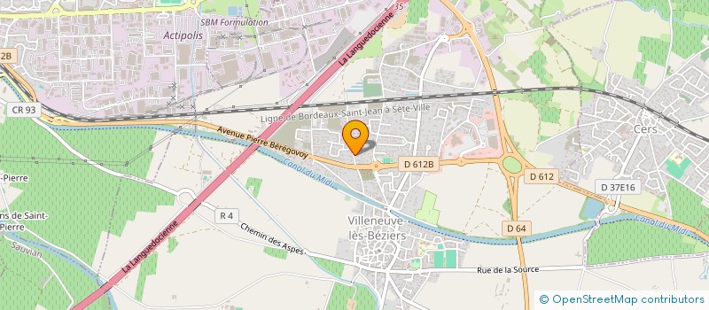 localisation de l'entreprise STUDIO CAMPO à VILLENEUVE-LES-BEZIERS