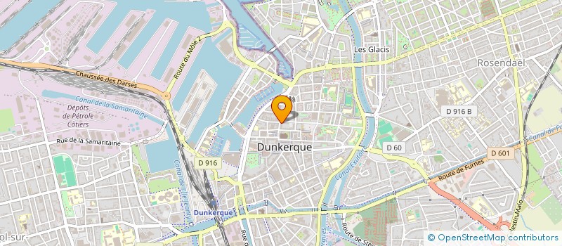 localisation de l'entreprise STUDIO CARDON à DUNKERQUE