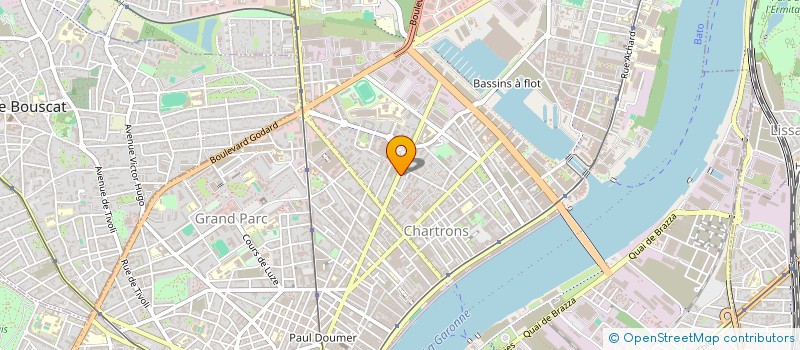 localisation de l'entreprise STUDIO CASA BORDEAUX à BORDEAUX