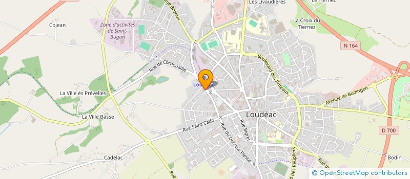 localisation de l'entreprise STUDIO CELMA à LOUDEAC