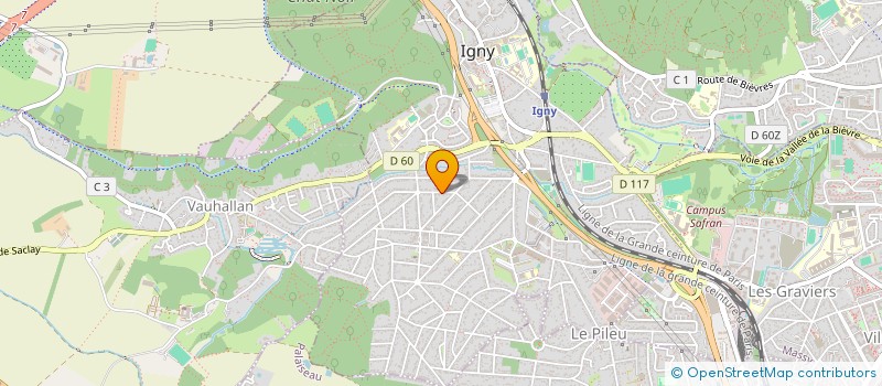 localisation de l'entreprise STUDIO CIRSE  IGNY