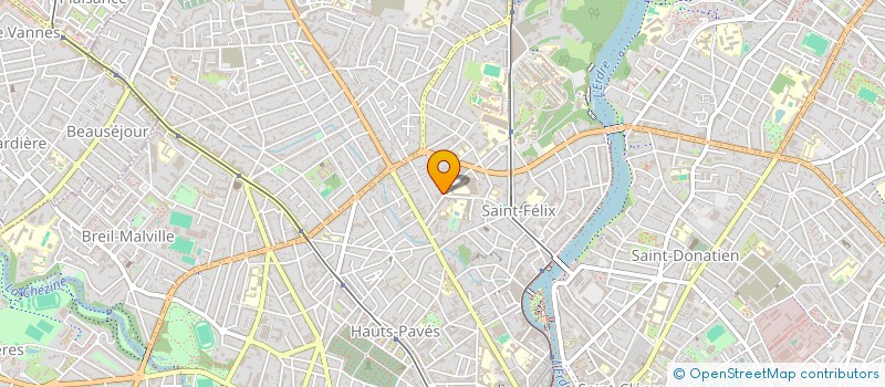 localisation de l'entreprise STUDIO CLD  NANTES