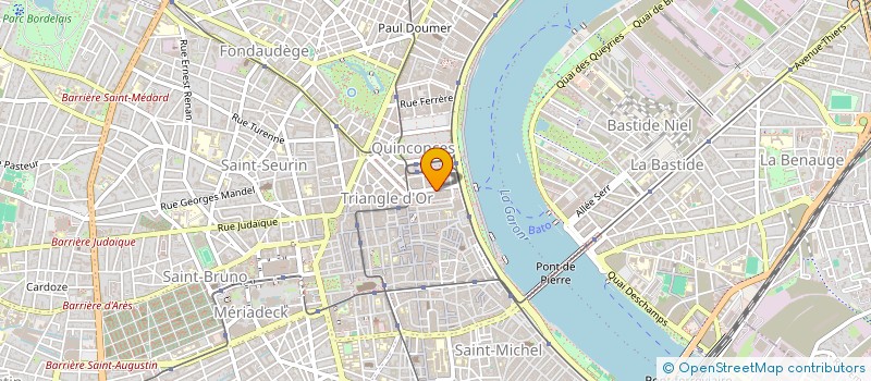 localisation de l'entreprise STUDIO CLIN D'OEIL à BORDEAUX
