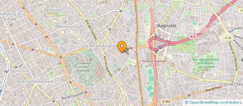 localisation de l'entreprise STUDIO COMPLEMENTAIRE  PARIS