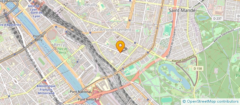 localisation de l'entreprise STUDIO CREA BROD' à PARIS