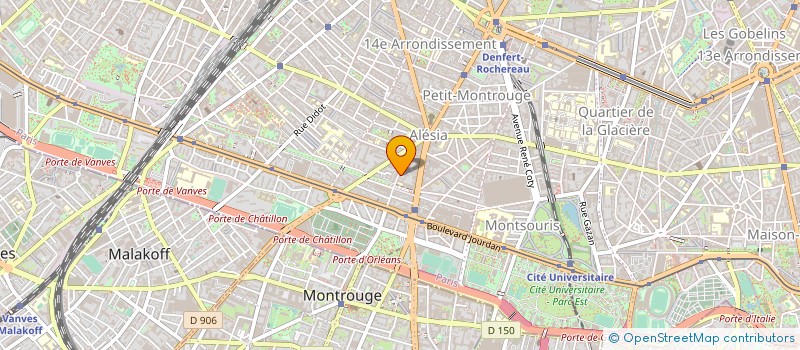 localisation de l'entreprise STUDIO D'ARCHITECTURE DAVIDJACOB  PARIS