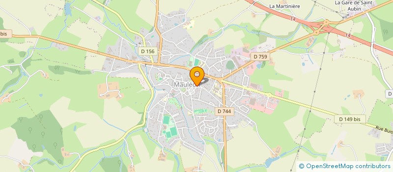 localisation de l'entreprise STUDIO D&T à MAULEON