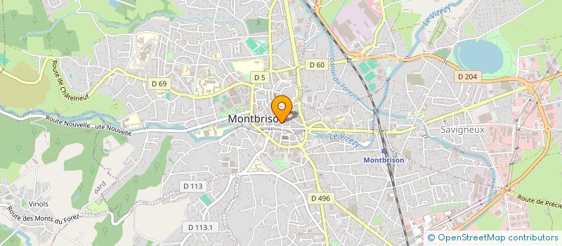 localisation de l'entreprise STUDIO D'URFE à MONTBRISON