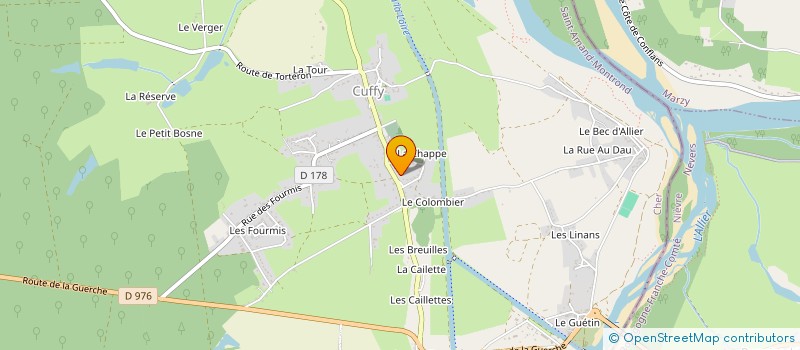 localisation de l'entreprise STUDIO D23 à NEVERS