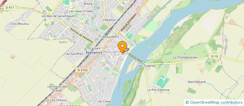 localisation de l'entreprise STUDIO DAAO à BEAUGENCY