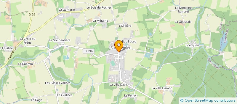 localisation de l'entreprise STUDIO DANSE EMERAUDE  SAINT-HELEN