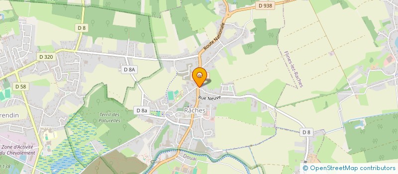 localisation de l'entreprise STUDIO DAUM  RACHES