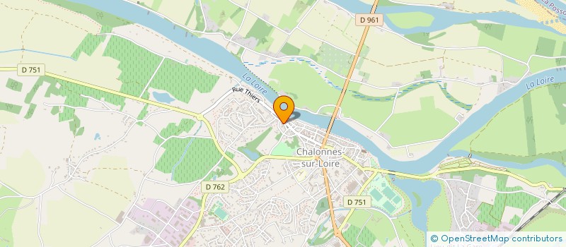 localisation de l'entreprise STUDIO DE LA FAUVETTE  CHALONNES-SUR-LOIRE