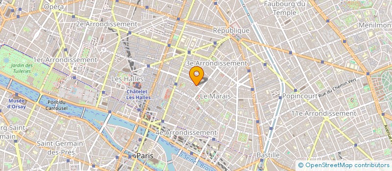 localisation de l'entreprise STUDIO DE LA LUNE  PARIS