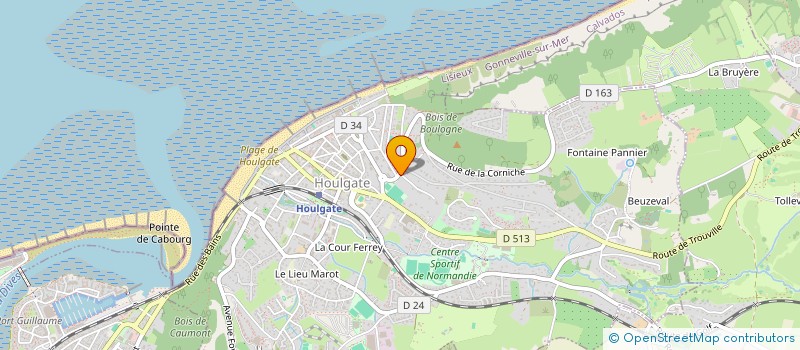 localisation de l'entreprise STUDIO DEAUVILLE à GONNEVILLE-SUR-MER