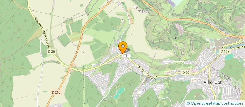 localisation de l'entreprise STUDIO DECAMPS  THIL