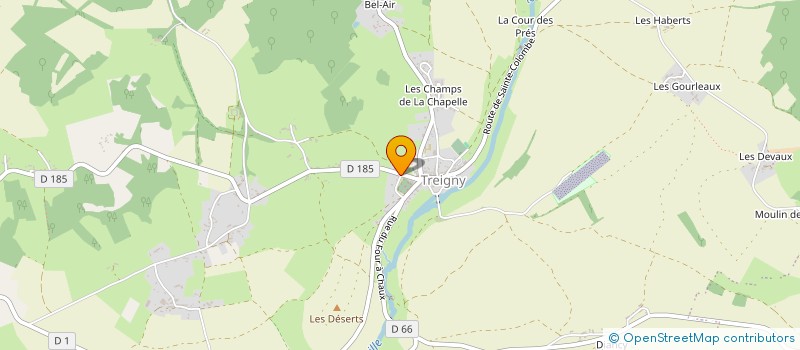 localisation de l'entreprise STUDIO DEFFAND  SAINTS-EN-PUISAYE