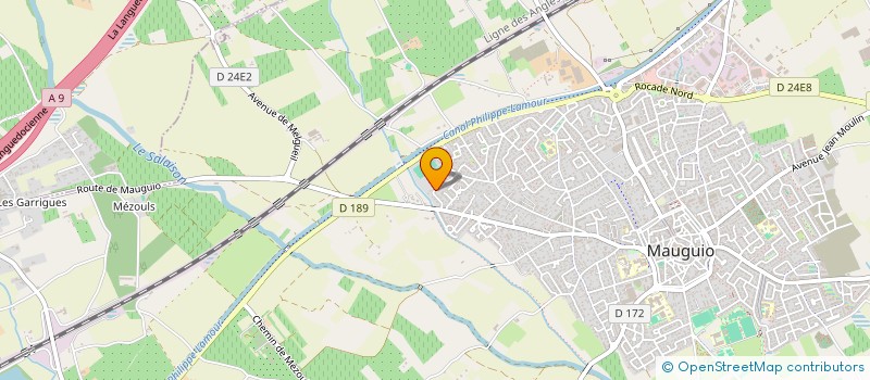 localisation de l'entreprise STUDIO DEL SKIN  MAUGUIO