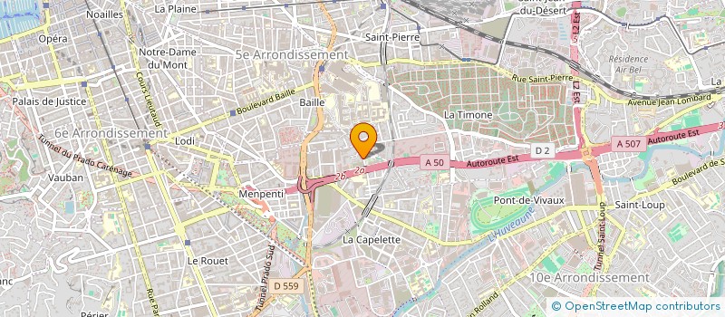localisation de l'entreprise STUDIO DELESSERT à MARSEILLE
