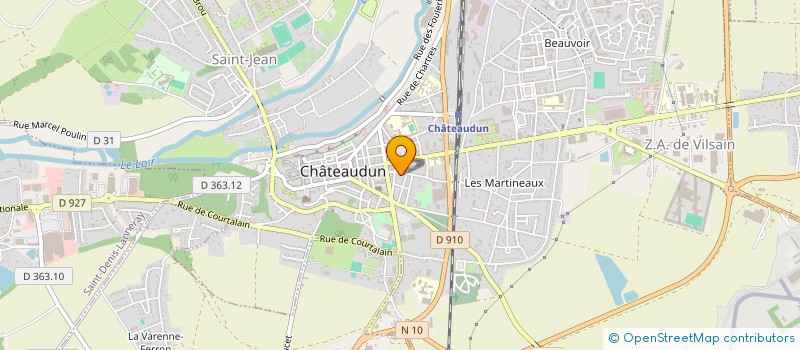 localisation de l'entreprise STUDIO DELL'ARTE à CHATEAUDUN