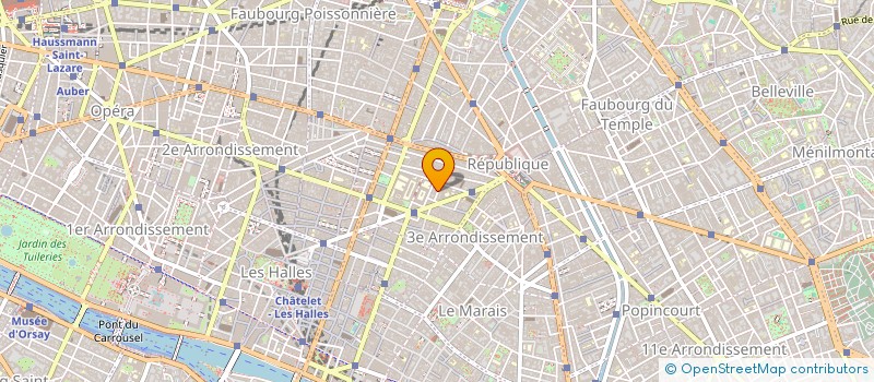 localisation de l'entreprise STUDIO DENIS BOULZE HOLDING  PARIS