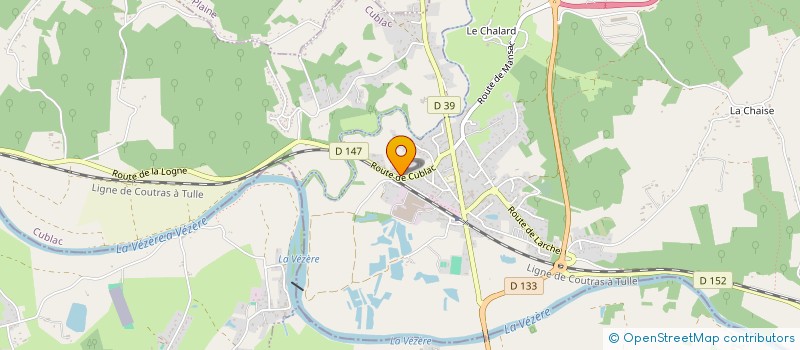 localisation de l'entreprise STUDIO DES ANGES  MANSAC