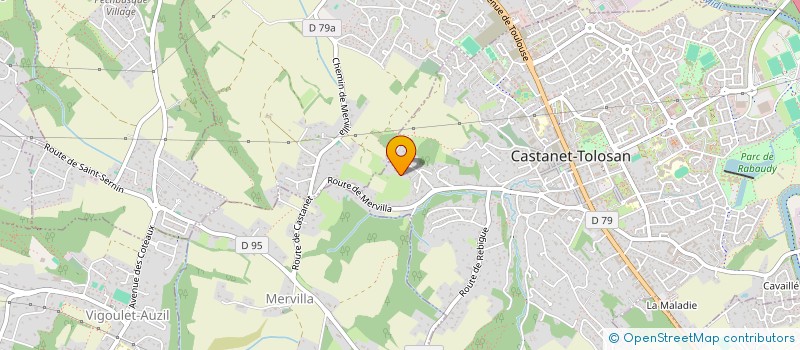 localisation de l'entreprise STUDIO DES COTEAUX à CASTANET-TOLOSAN