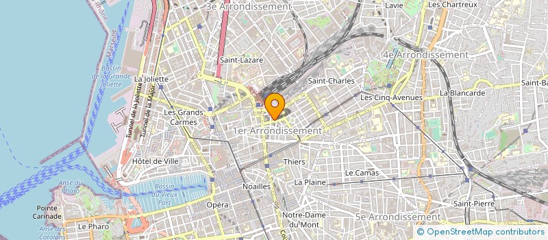 localisation de l'entreprise STUDIO DESIGN CREATION à MARSEILLE