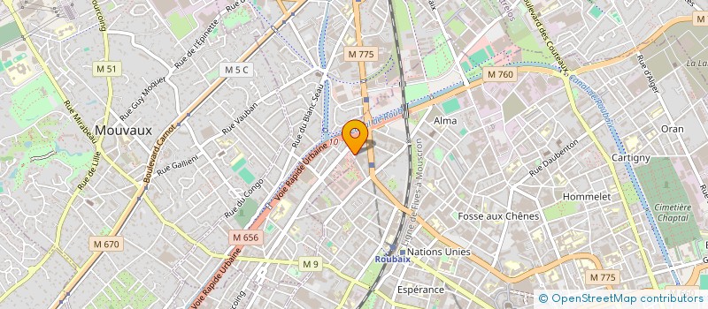 localisation de l'entreprise STUDIO DORIAN GRAY à TOURCOING