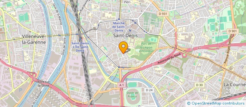 localisation de l'entreprise STUDIO DREAM PRODUCTION à SAINT-DENIS
