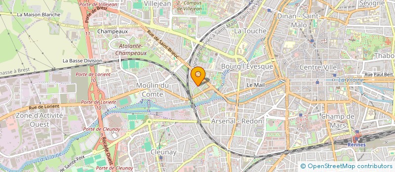 localisation de l'entreprise STUDIO DTF à RENNES