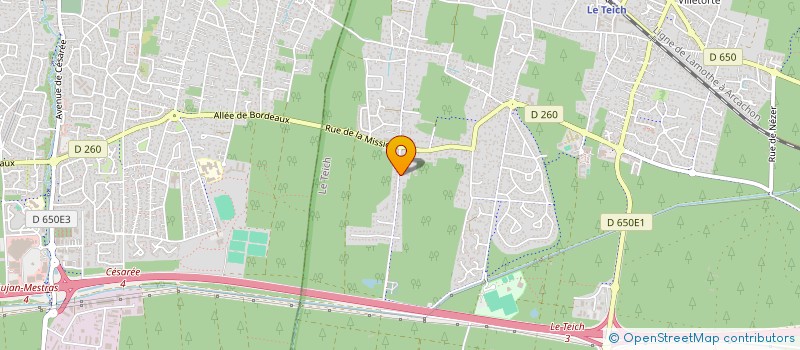 localisation de l'entreprise STUDIO DU BASSIN  LE TEICH