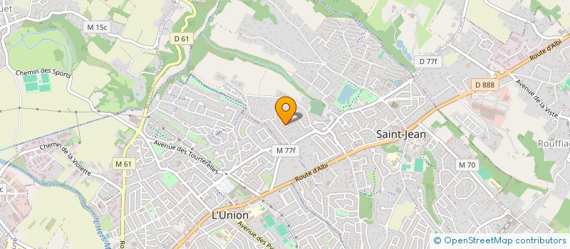 localisation de l'entreprise STUDIO DU LAC  SAINT-JEAN