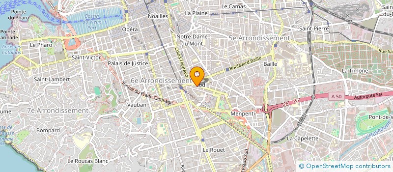 localisation de l'entreprise STUDIO E TREMA  MARSEILLE