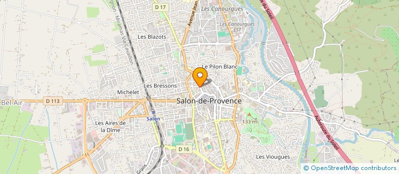 localisation de l'entreprise STUDIO ELGI à SALON-DE-PROVENCE