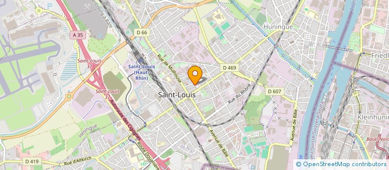 localisation de l'entreprise STUDIO ELO' à SAINT-LOUIS