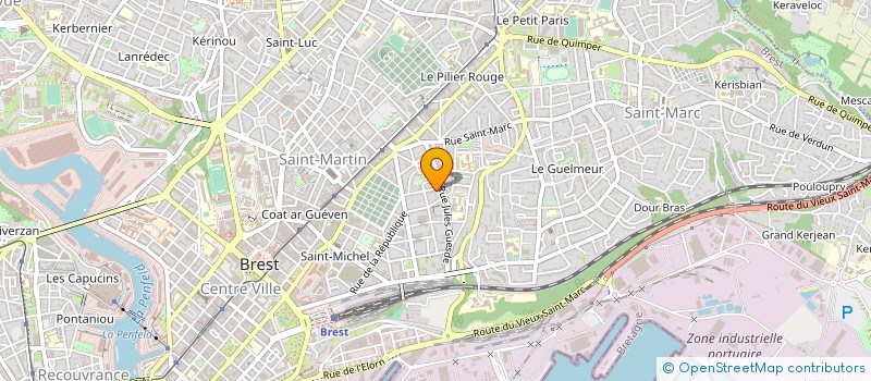localisation de l'entreprise STUDIO EN TETE à BREST