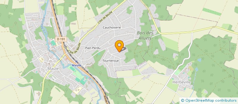 localisation de l'entreprise STUDIO'FEELS  MAULE