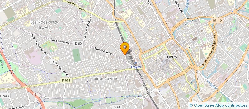 localisation de l'entreprise STUDIO FGH à TROYES