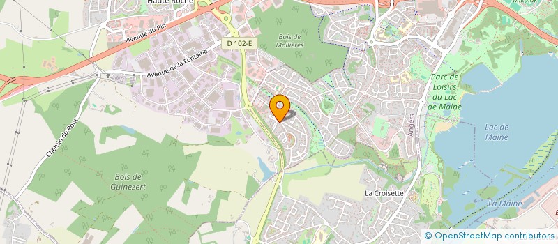 localisation de l'entreprise STUDIO FIORI  ANGERS