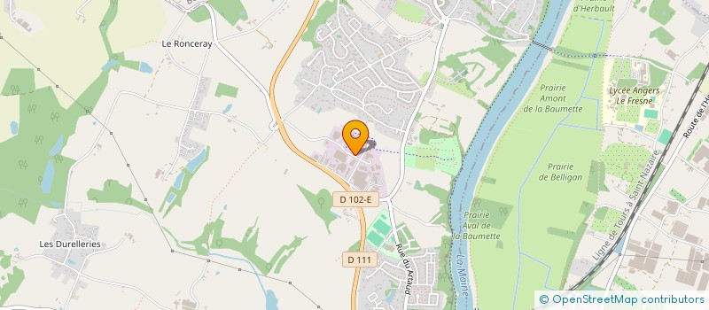 localisation de l'entreprise STUDIO FLF  BOUCHEMAINE