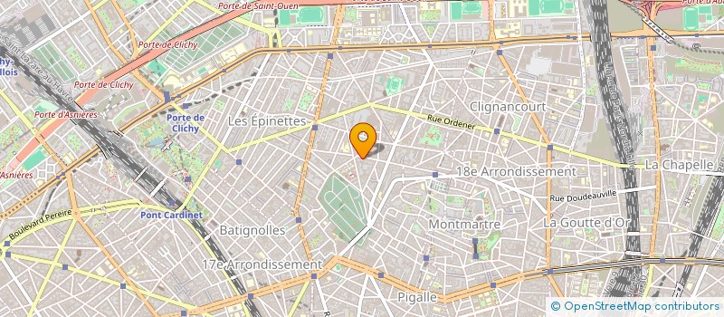 localisation de l'entreprise STUDIO FONVIEILLE  PARIS