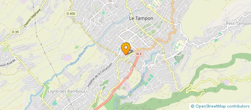 localisation de l'entreprise STUDIO FORME à SAINT-PIERRE