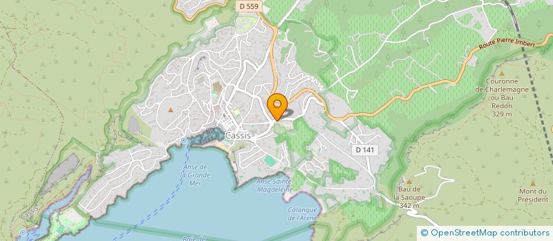 localisation de l'entreprise STUDIO FRANCOSSE à CASSIS