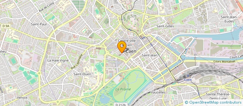 localisation de l'entreprise STUDIO FRED à CAEN