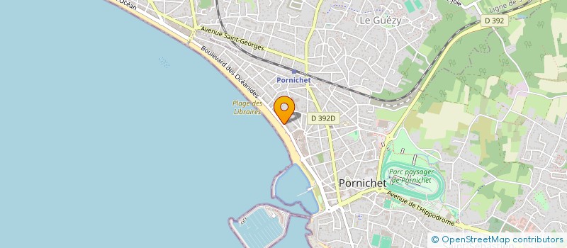 localisation de l'entreprise STUDIO-FREGATE à PORNICHET